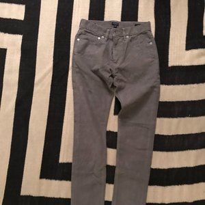 'Dusty Grey' Corduroy Slim Pants NWOT